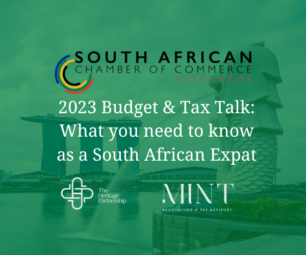 2023 Budget & Tax Talk - What you need to know as a South African - ALL