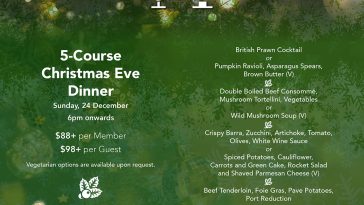5-course christmas eve dinner 2023 all about christmas