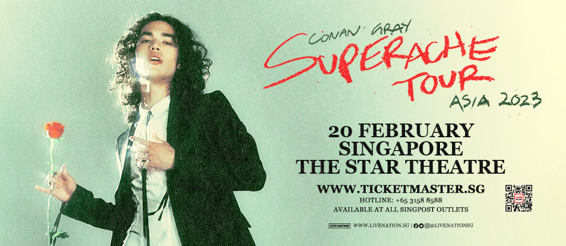 Conan Gray: Superache Tour Asia 2023 - ALL ABOUT EVENTS