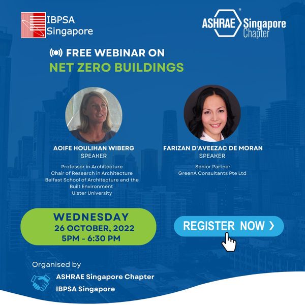 Expat.Guide ASHRAE Event IBPSA Singapore Joint Technical Webinar on Net Zero Buildings