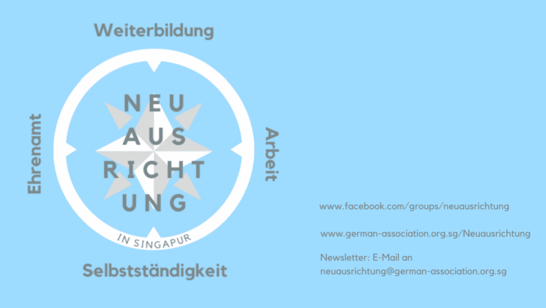 Expat.Guide Events Neuausrichtung in Singapur - Stammtisch