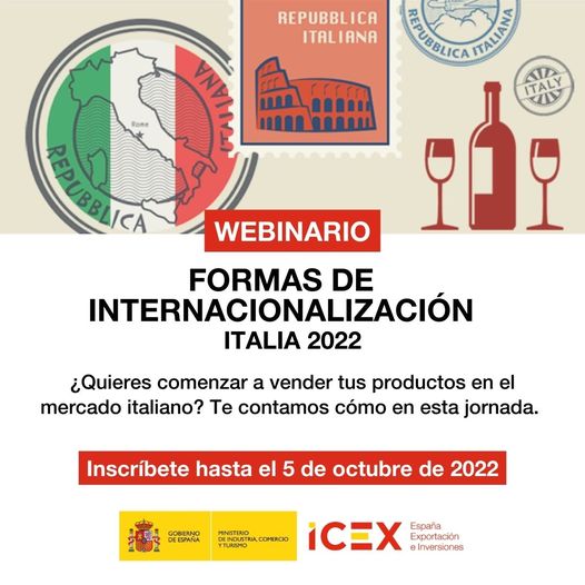 Expat.Guide ICEX Event Formas de internacionalización en Italia 2022