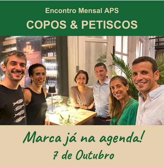 Expat.Guide Portuguese Association Event Encontro Mensal APS COPOS & PETISCOS