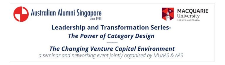 Expat.Guide The Australian Alumni Singapore (AAS) Leadership and Transformation Series - Category Design