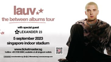 Lauv The Between Albums Tour in Singapore