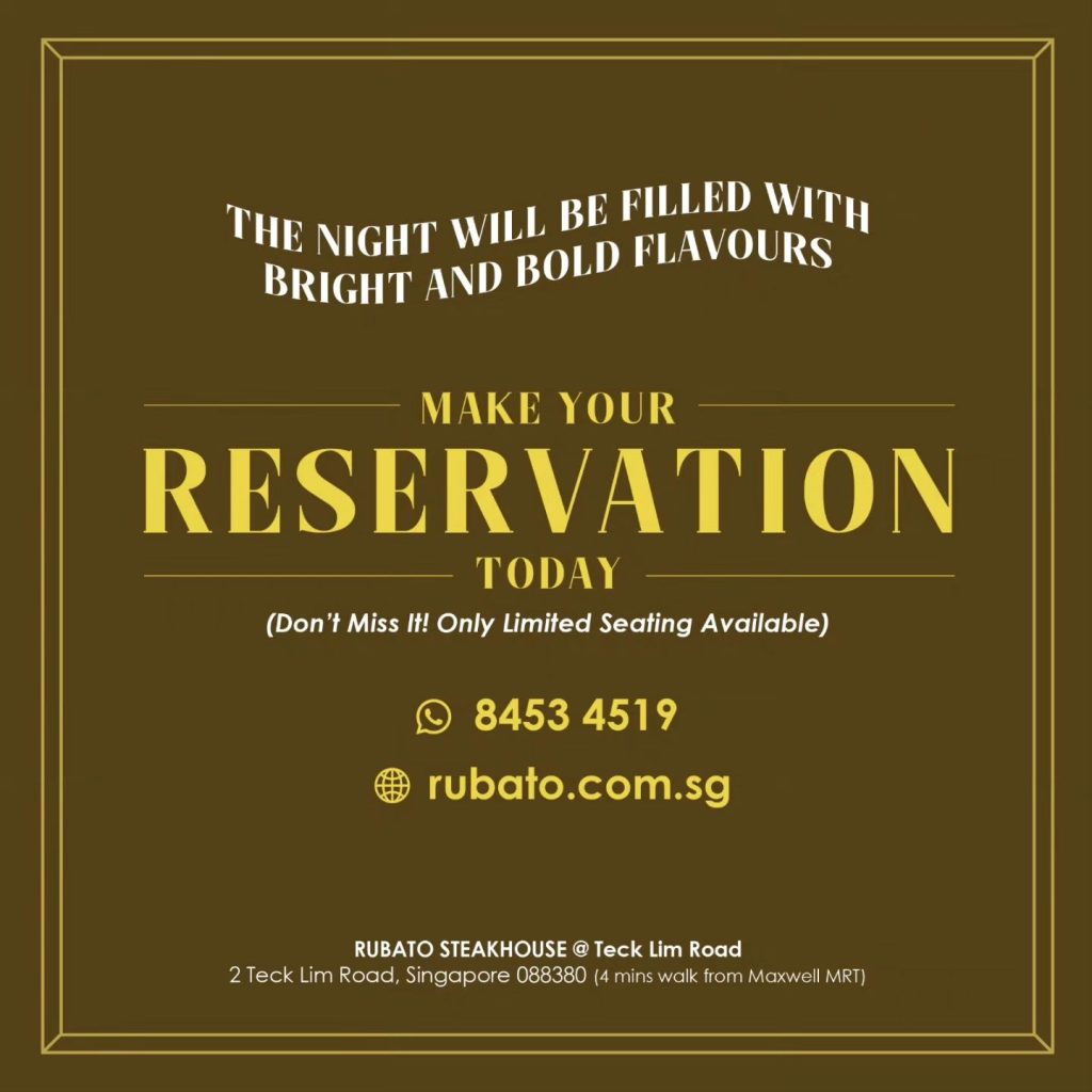 Rubato Singapore authentic Italian Restaurant Vino Voyage Wine Appreciation Dinner Reservation