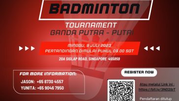 Singapore Badminton Tournament Ganda Putra-Putri