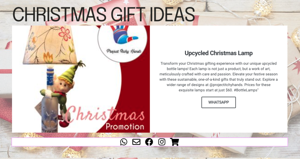 Singapore Christmas gift ideas