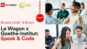 Singapore Le Wagon x Goethe-Institut Speak & Code
