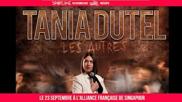 Tania Dutel in Singapore on September 23, 2023