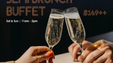 Weekend Champagne Semi Brunch Buffet Rubato Italian Singapore