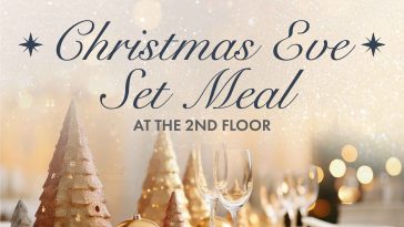 christmas eve meal @ the 2nd floor 2023 all about christmas singapore