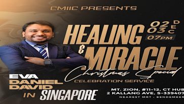 singapore christmas special healing and miracle service