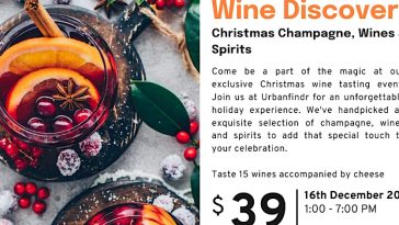 singapore tasting - christmas champagne, wines and spirits